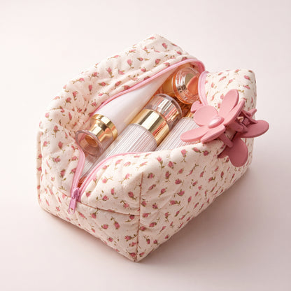 Floral Makeup Bag